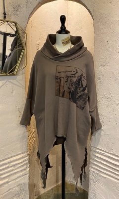 Asymmetry Dolman Sleeve